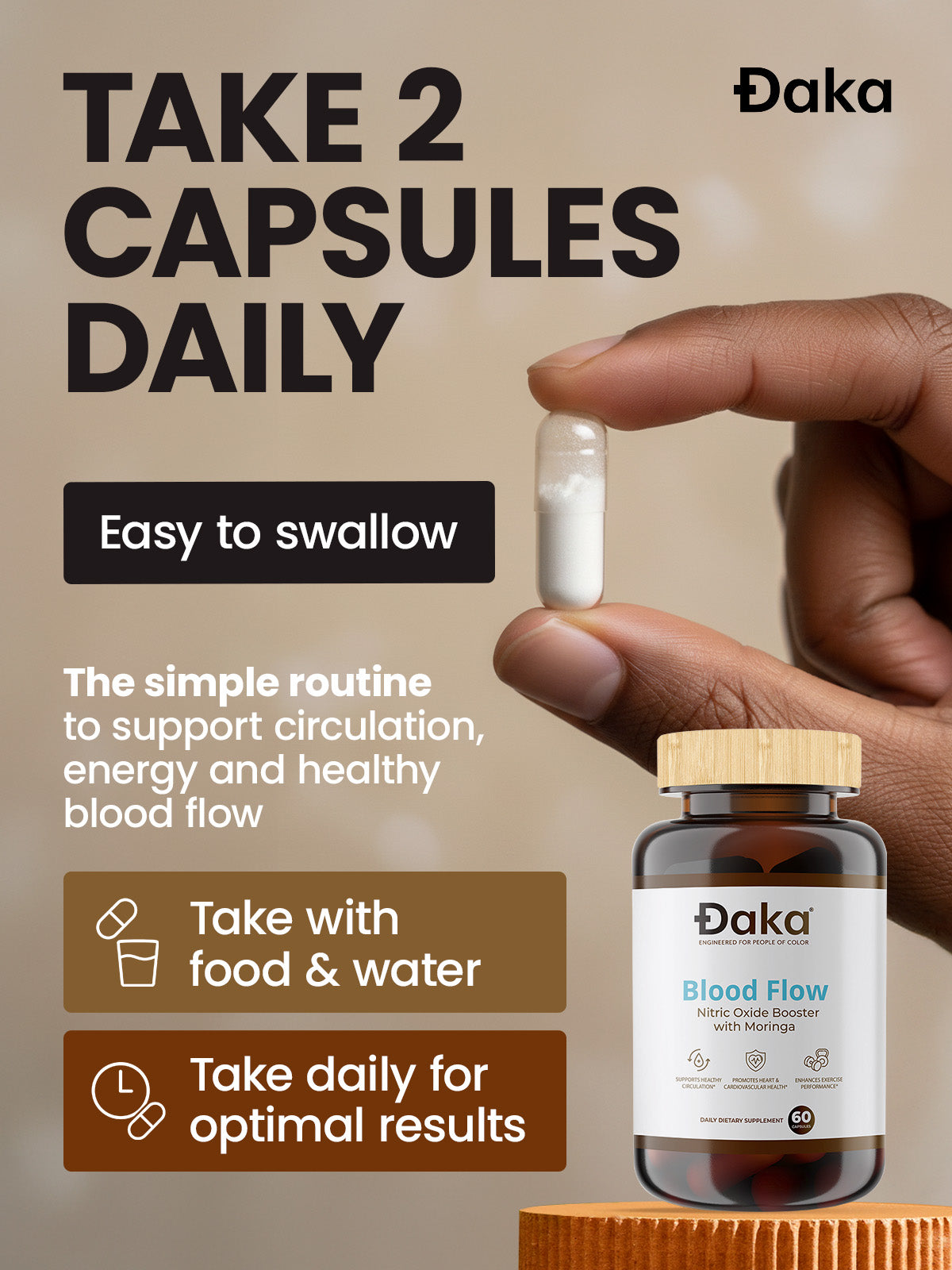 Daka Blood Flow Nitric Oxide